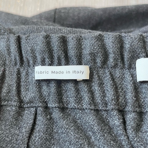 VINCE FLANNEL WIDE LEG RAVER PANT - Picture 9 of 13